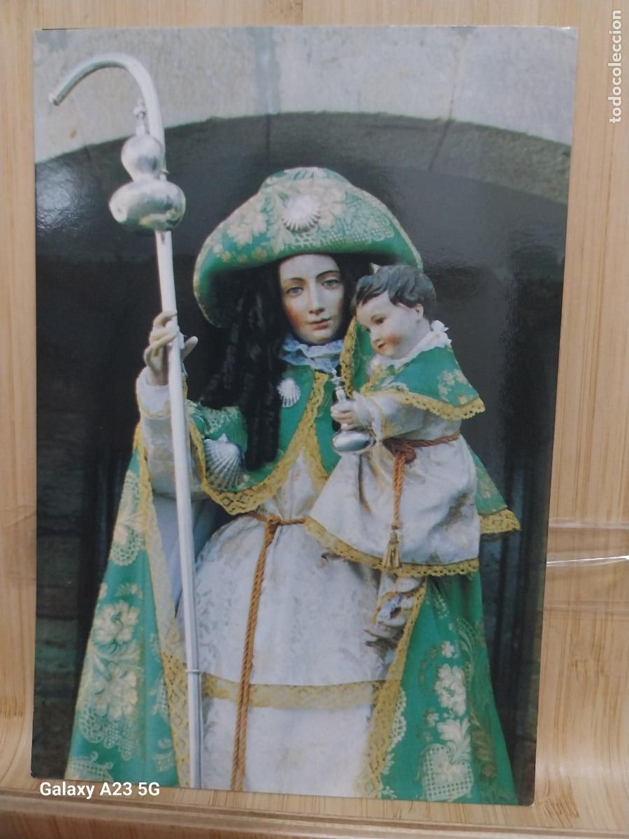 Postales: VILLAVERDE DE PONTONES VIRGEN NTRA SRA DIVINA PEREGRINA CANTABRIA ED FISA SC ORIGINAL