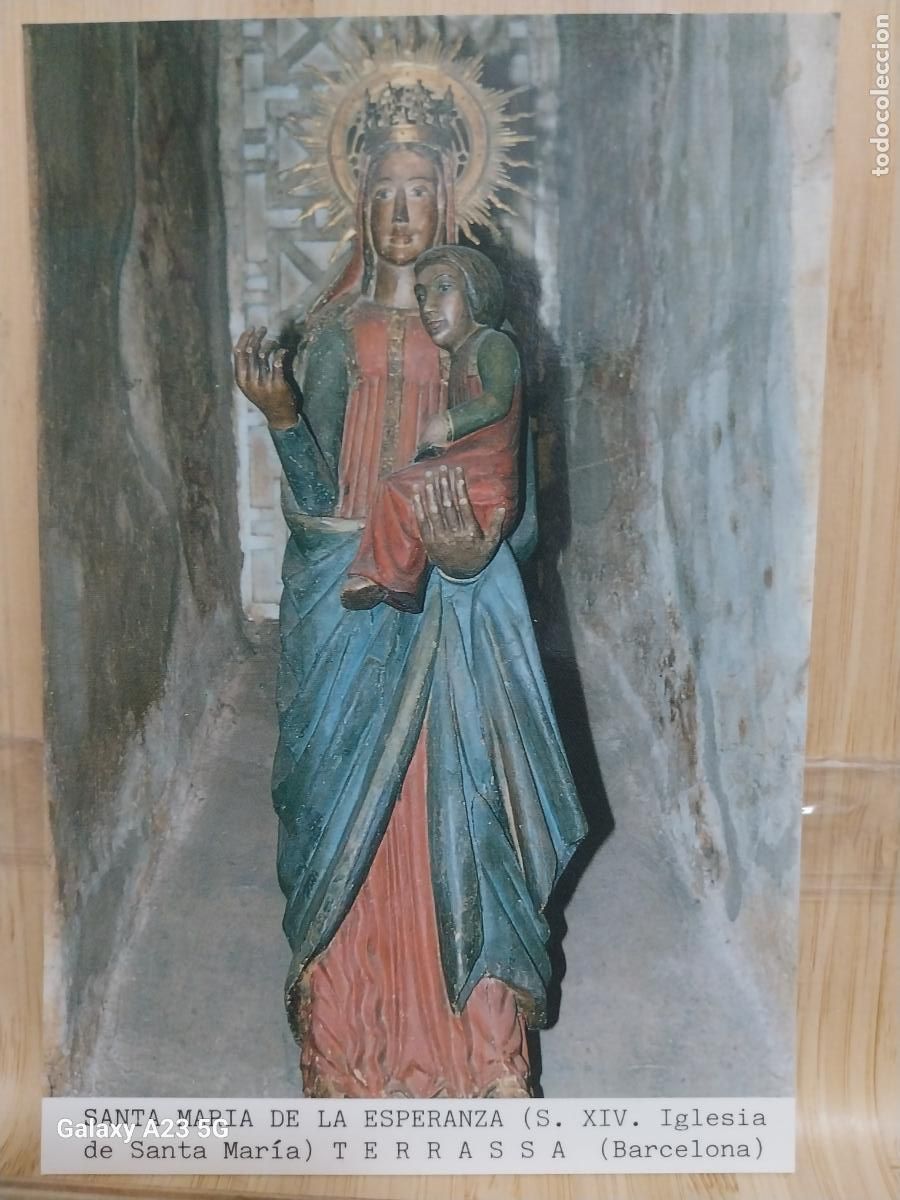 Postales: TERRASSA VIRGEN NTRA SRA MARIA DE LA ESPERANZA ED VISTABELLA A&Ntilde;O 1994 SC ORIGINAL