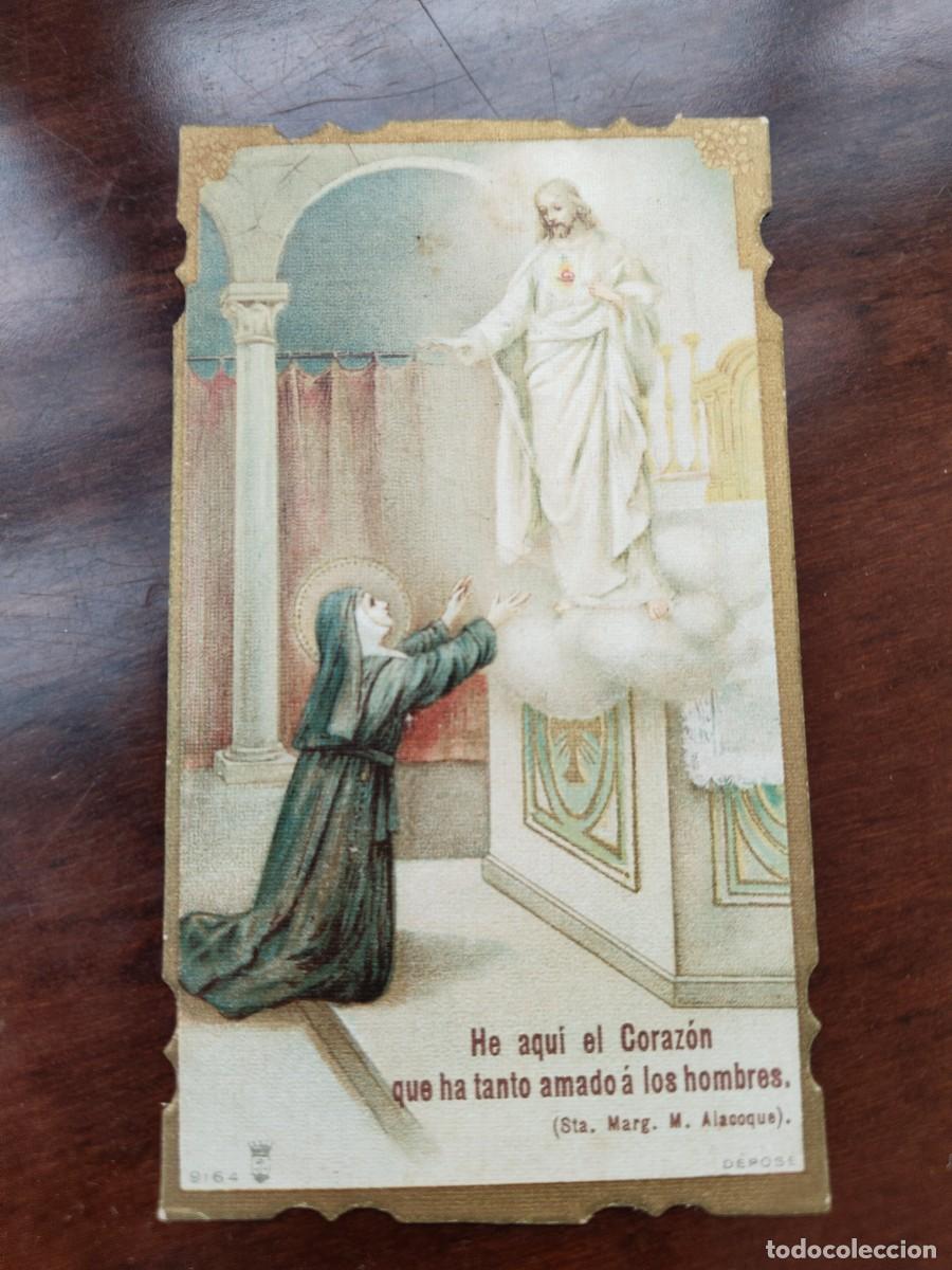 Cartoline: Recordatorio de Hermana que hizo votos en Convento Carmelitas Descalzas, Zafra a&ntilde;o 1926.