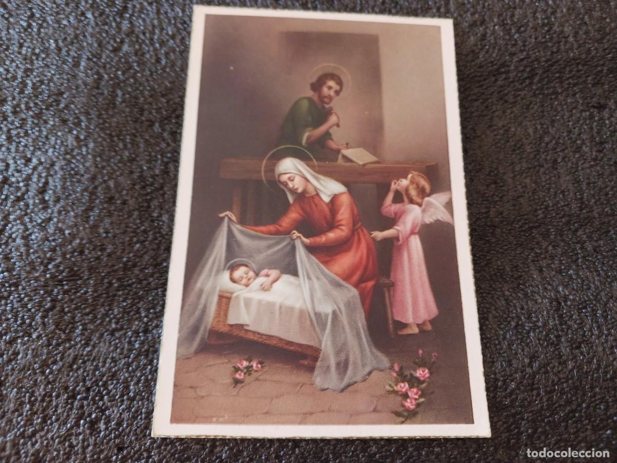 Postales: POSTAL RELIGIOSA, LA VIRGEN EL NI&Ntilde;O Y S. JOSE, ED. ANCLA, ESCRITA