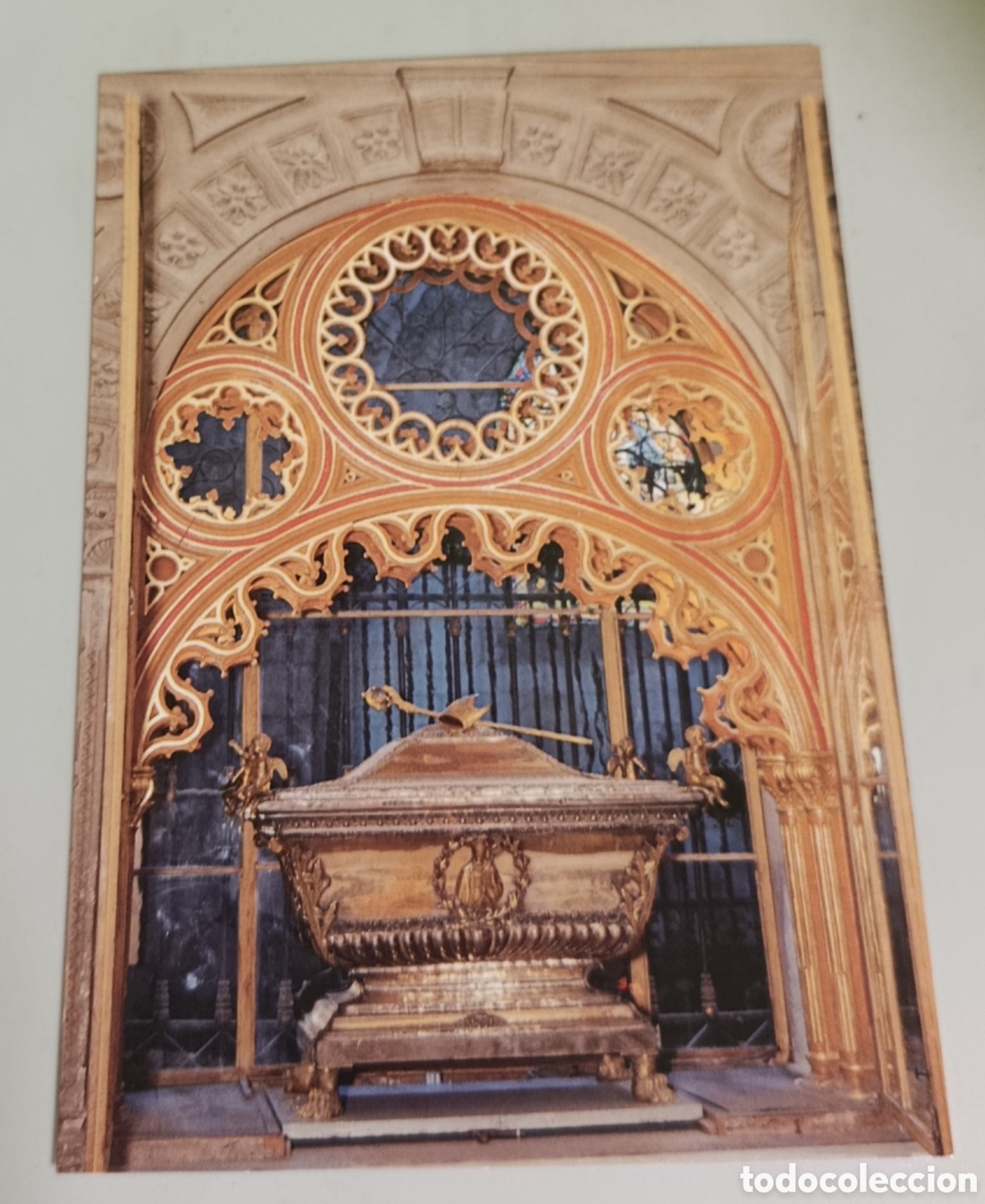 Postcards: SAN FULGENCIO Y FLORENTINA urna Postal catedral Murcia