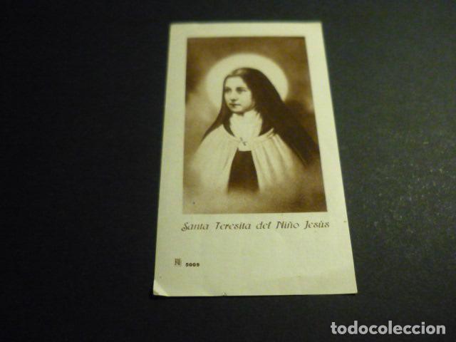 Postales: SANTA TERESITA DEL NI&Ntilde;O JESUS ANTIGUA ESTAMPA
