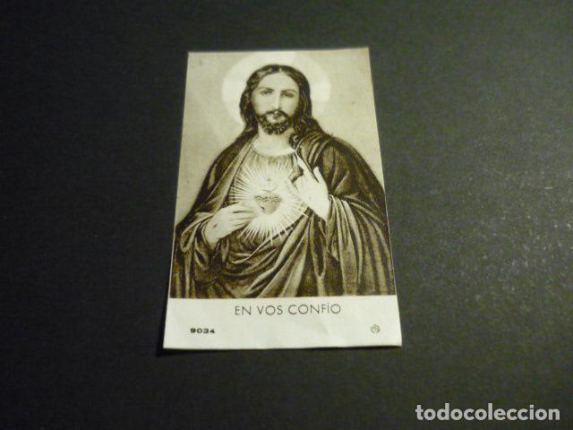 Postales: SAGRADO CORAZON DE JESUS ANTIGUA ESTAMPA