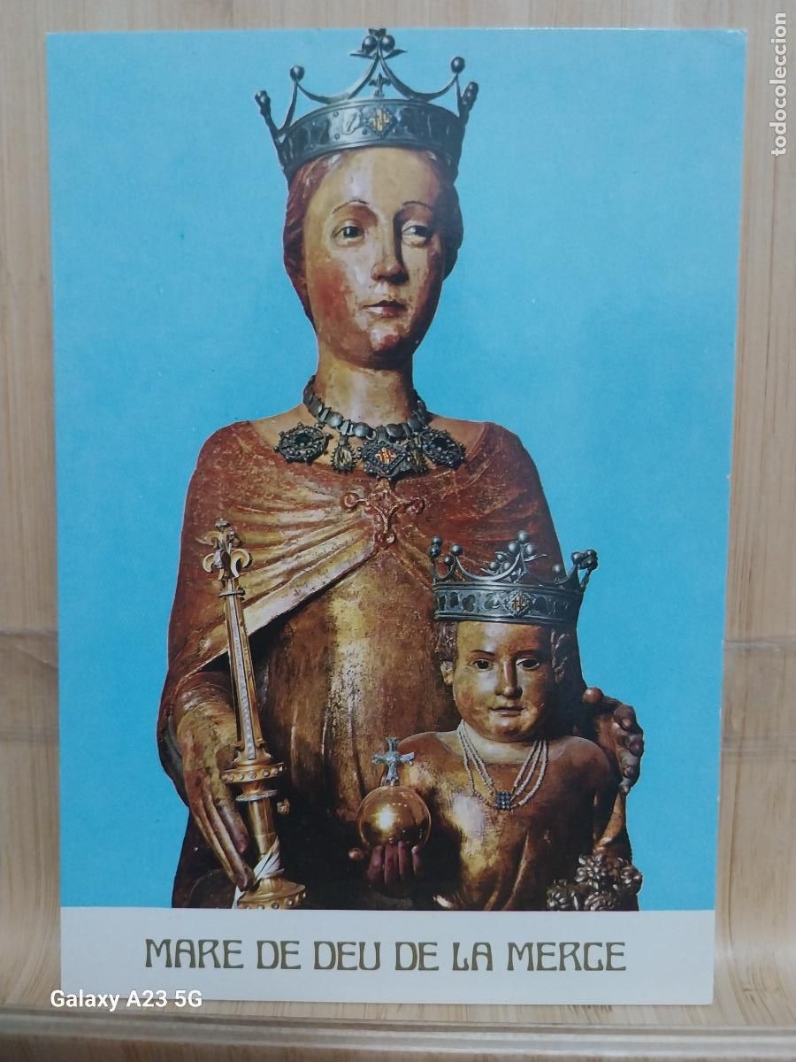 Postales: VIRGEN NTRA SRA MARE DEU DE LA MERCE BARCELONA ED FISA 1845 SC ORIGINAL
