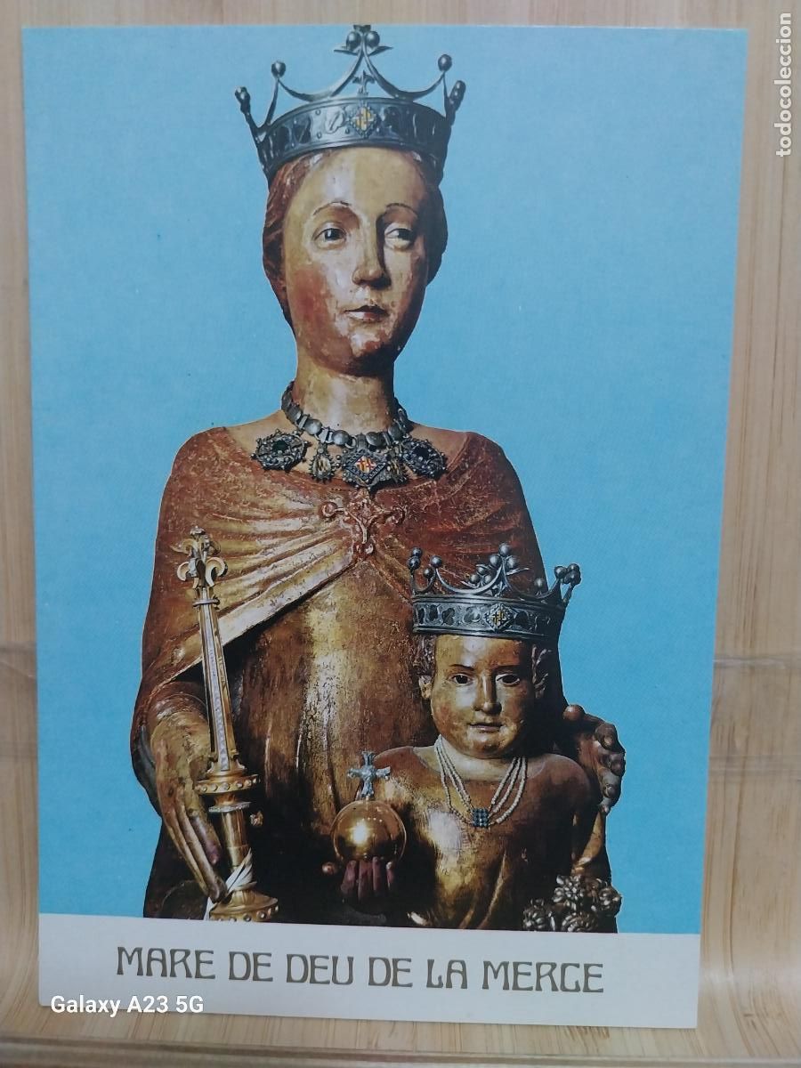 Postales: VIRGEN NTRA SRA MARE DEU MERCE BARCELONA ED FISA 1845 SC ORIGINAL +++