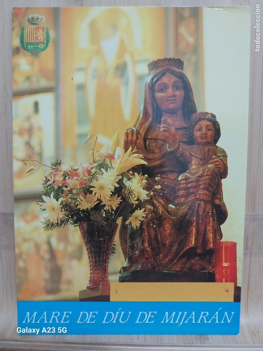 Postales: VIELHA VIRGEN NTRA SRA DE MARE DE DIU DE MIJAR&Aacute;N VAL D&acute;ARAN ED CATALAN IBARZ 5105