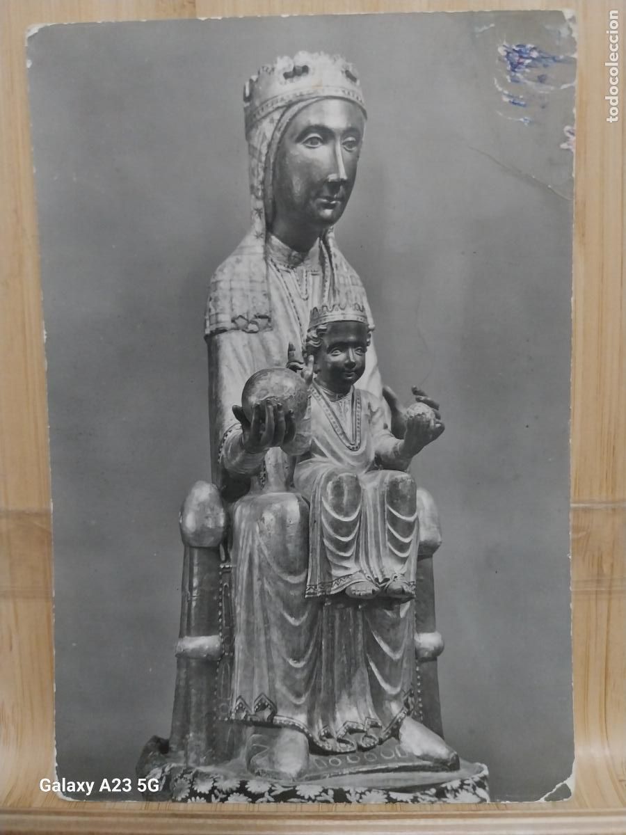 Postales: VIRGEN NTRA SRA MONTSERRAT BARCELONA ED ARCHIVO MONASTERI SC ORIGINAL