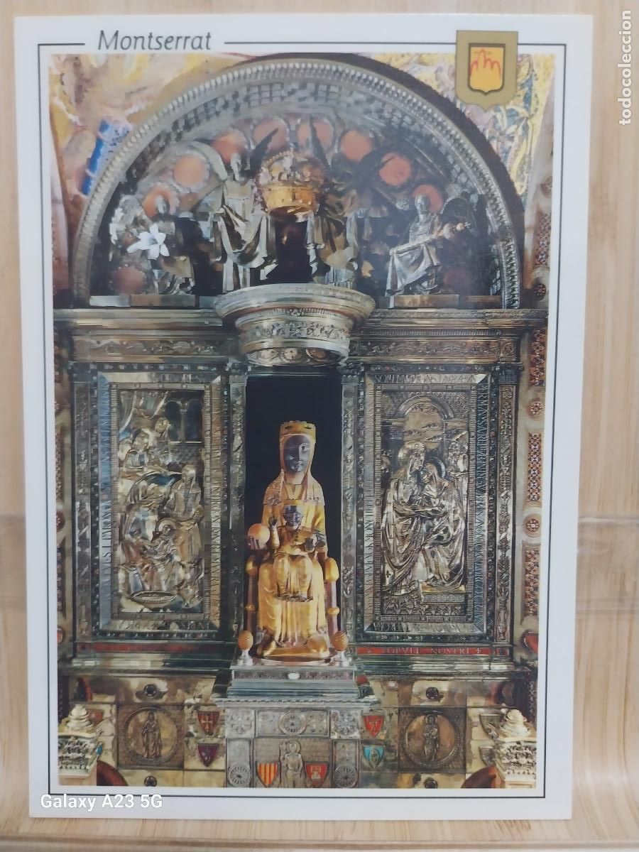 Postales: VIRGEN NTRA SRA MONTSERRAT MORENETA ED FISA 64 SC ORIGINAL ++