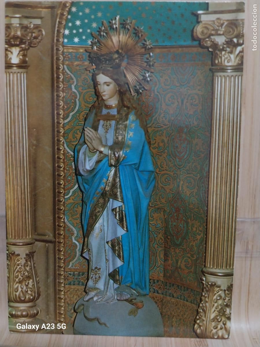 Postales: MANRESA VIRGEN NTRA SRA INMACULADA CONCEPCION ED VERT 49 SC ORIGINAL