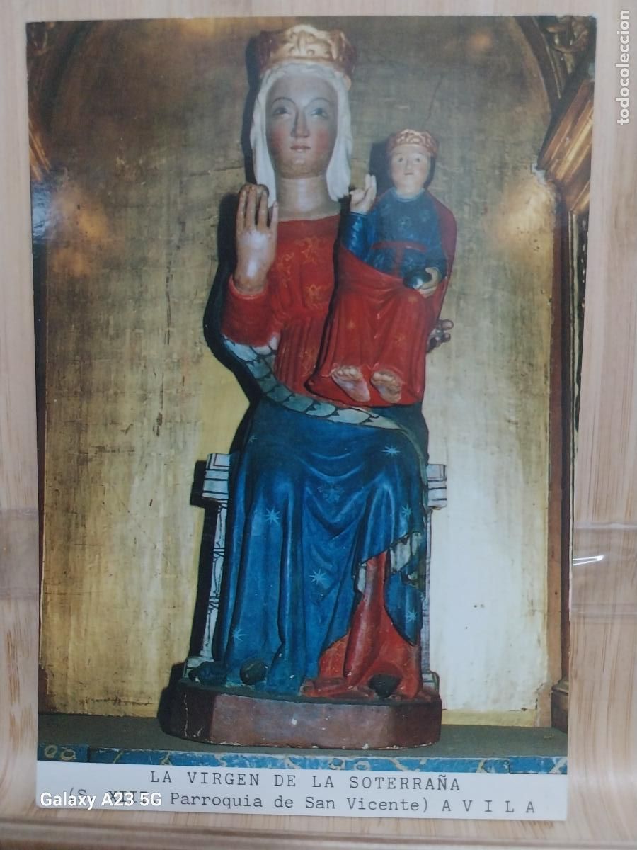 Postales: SAN VICENTE VIRGEN NTRA SRA DE LA SOTERRA&Ntilde;A AVILA VISTABELLA AVE TAMA&Ntilde;O POSTAL