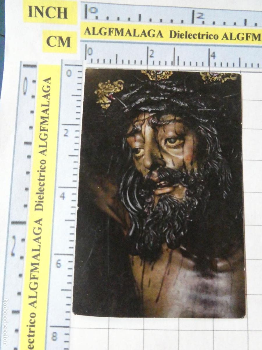 Postales: RECORDATORIO RELIGIOSO SEMANA SANTA. M&Aacute;LAGA. COFRAD&Iacute;A PENAS SANT&Iacute;SIMO CRISTO DE LA AGON&Iacute;A. 478