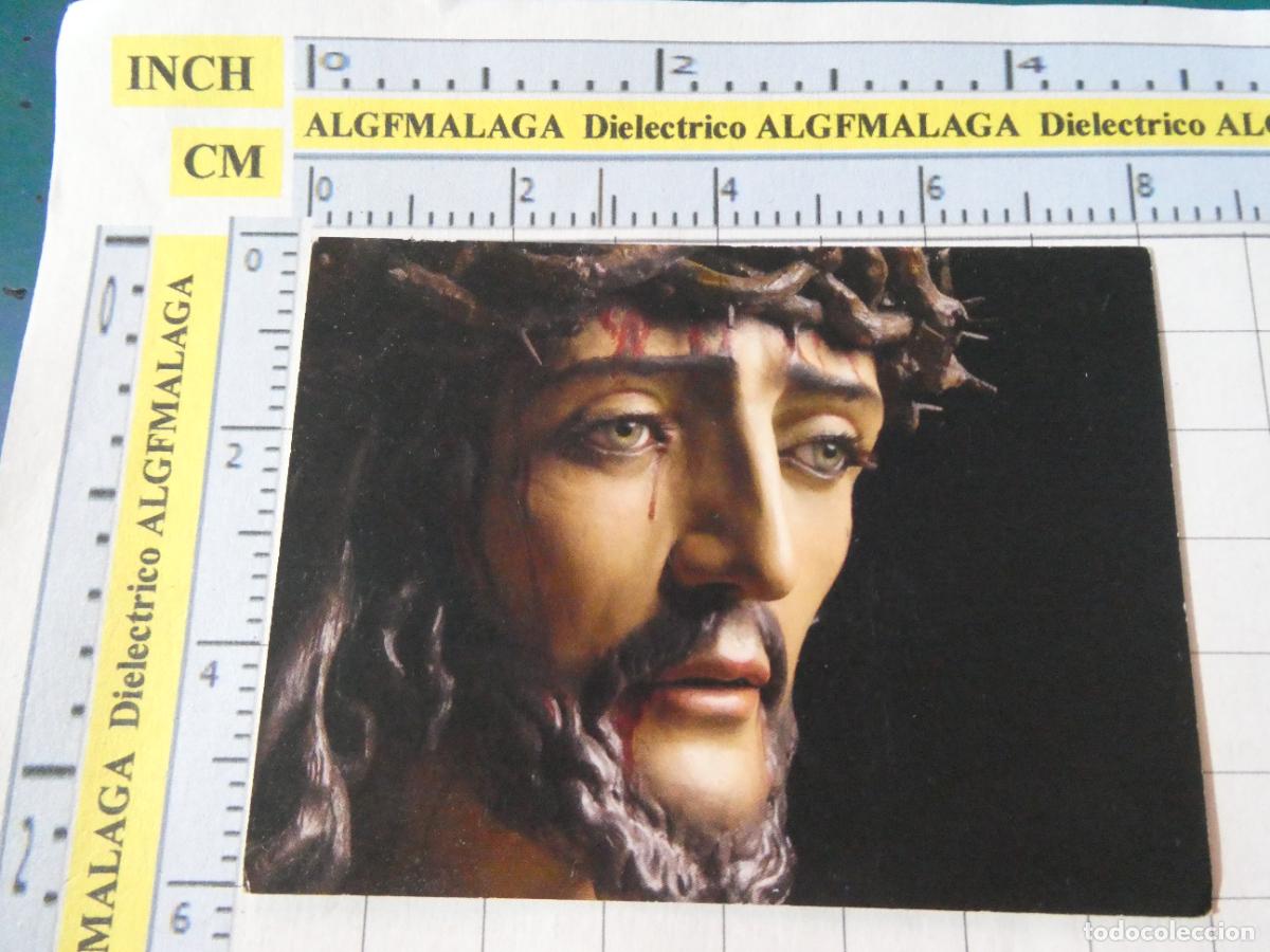 Postales: RECORDATORIO RELIGIOSO SEMANA SANTA. M&Aacute;LAGA. COFRAD&Iacute;A ESTUDIANTES CRISTO CORONADO ESPINAS 482