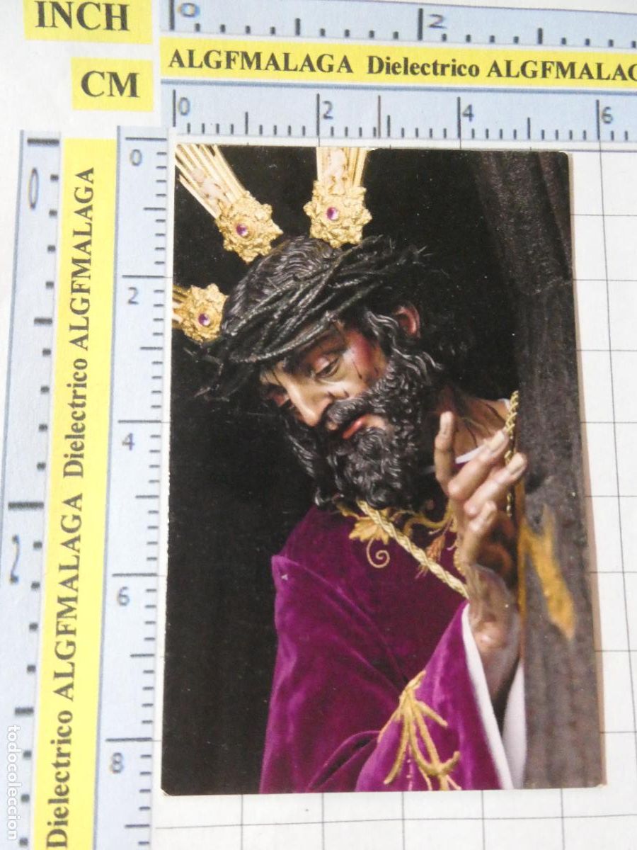 Postales: RECORDATORIO RELIGIOSO SEMANA SANTA. M&Aacute;LAGA. NUESTRO PADRE JES&Uacute;S NAZARENO DE VI&Ntilde;EROS 483