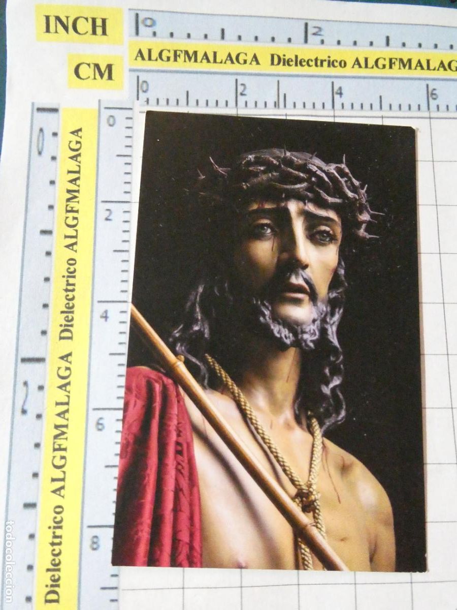 Postales: RECORDATORIO RELIGIOSO SEMANA SANTA. M&Aacute;LAGA. COFRAD&Iacute;A ESTUDIANTES JES&Uacute;S CORONADO ESPINAS 487