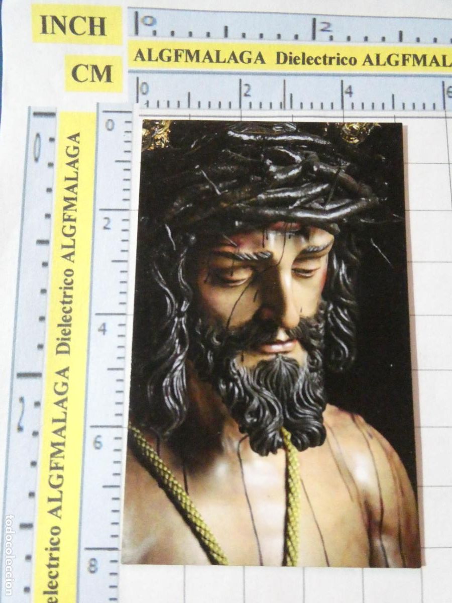 Postales: RECORDATORIO RELIGIOSO SEMANA SANTA. M&Aacute;LAGA. ECCE HOMO 490