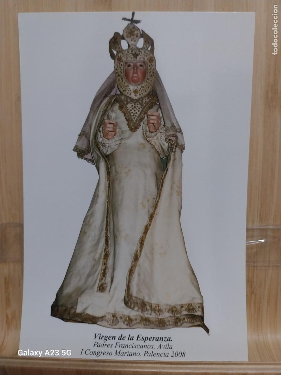 Postales: FRANCISCANOS VIRGEN NTRA SRA DE LA ESPERANZA AVILA TARJETA ... TAMA&Ntilde;O POSTAL **