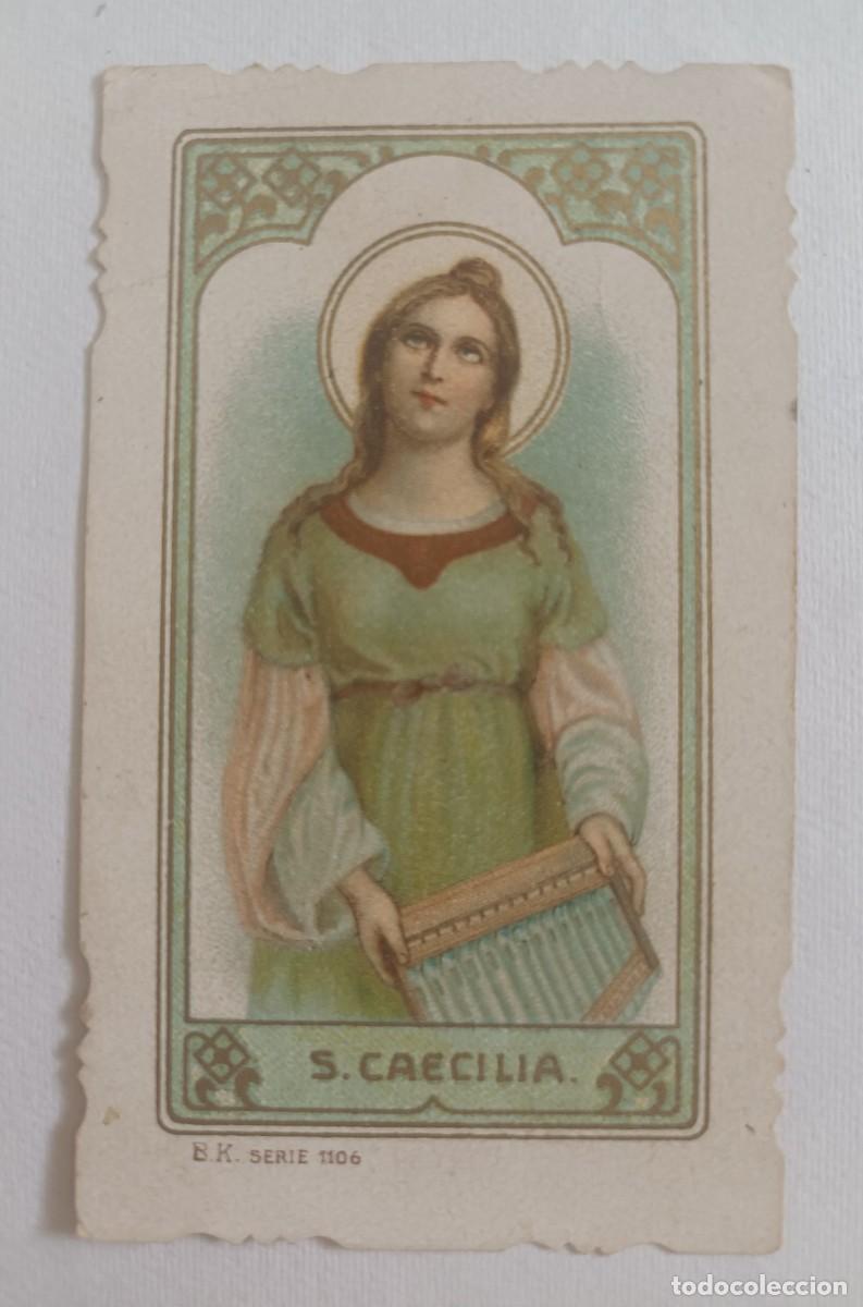 Postales: ESTAMPA SANTA CECILIA - S. CAECILIA