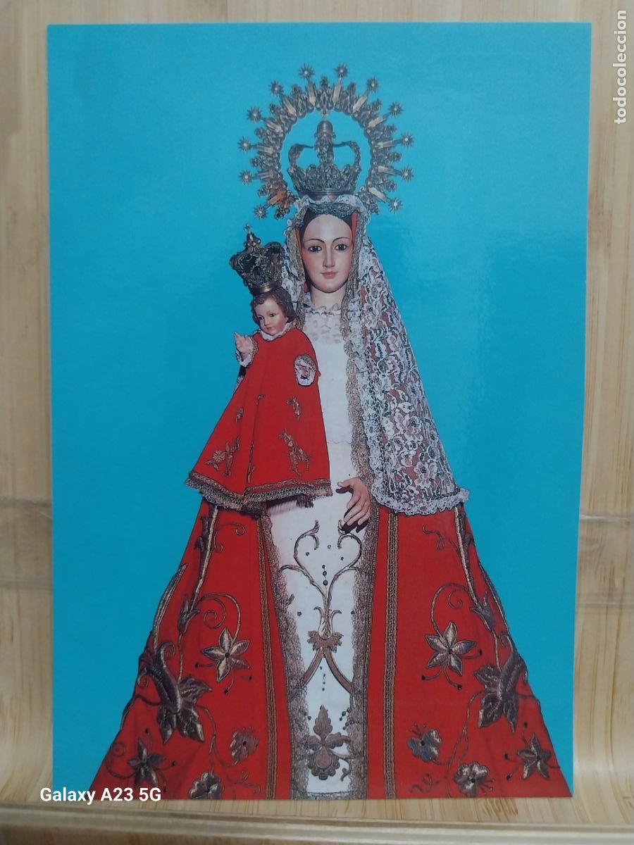 Postales: MONTEAGUD VIRGEN NTRA SRA DE LA CABEZA ALMERIA TARJETA POSTAL SC ORIGINAL PRECIOSA IMAGEN CON NI&Ntilde;O