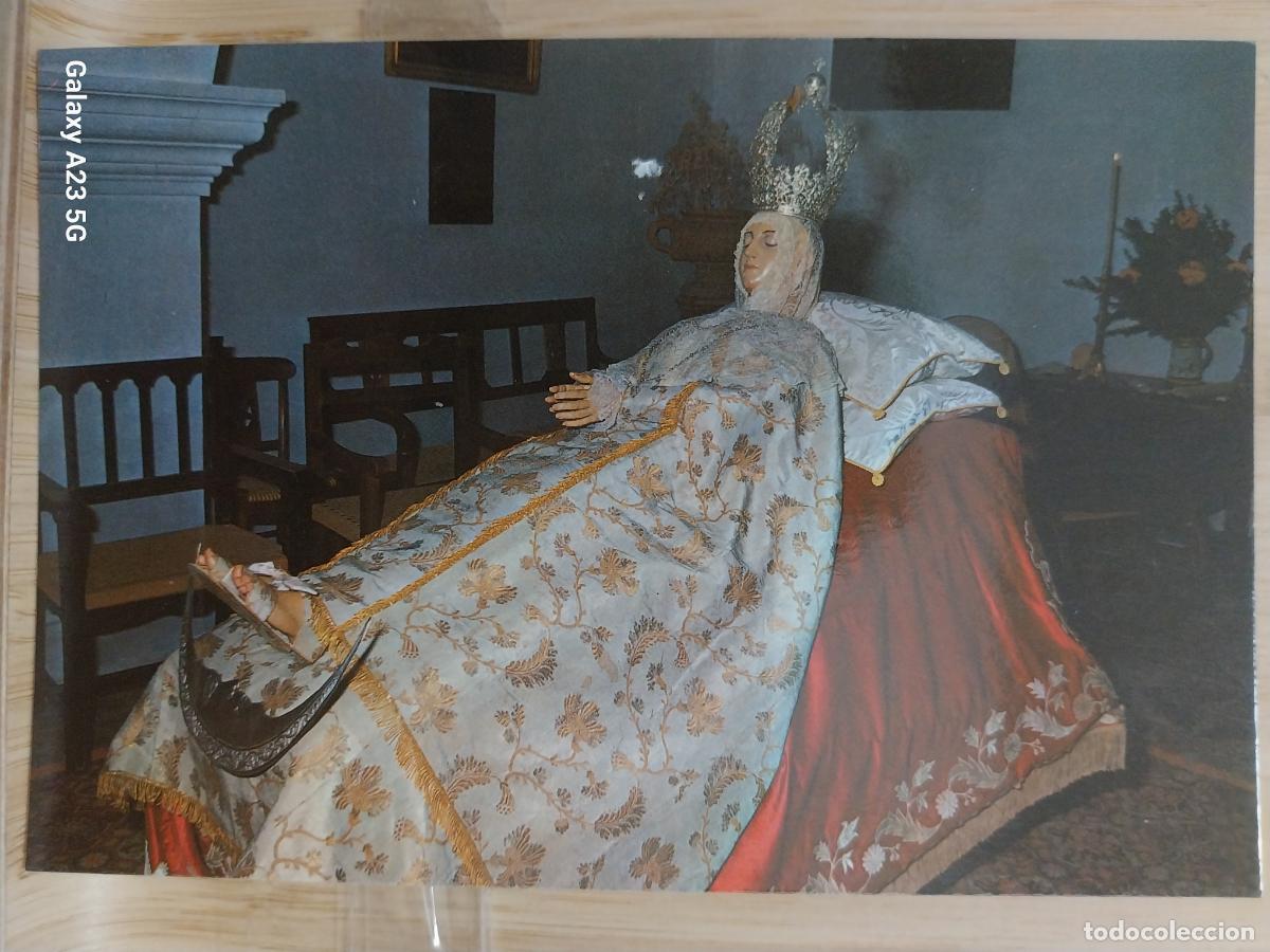 Postales: CASTELL DE GUADALEST VIRGEN NTRA SRA DE LA ASUNCION ALICANTE ED GALIANA A&Ntilde;O 1987 SC ORIGINAL ++