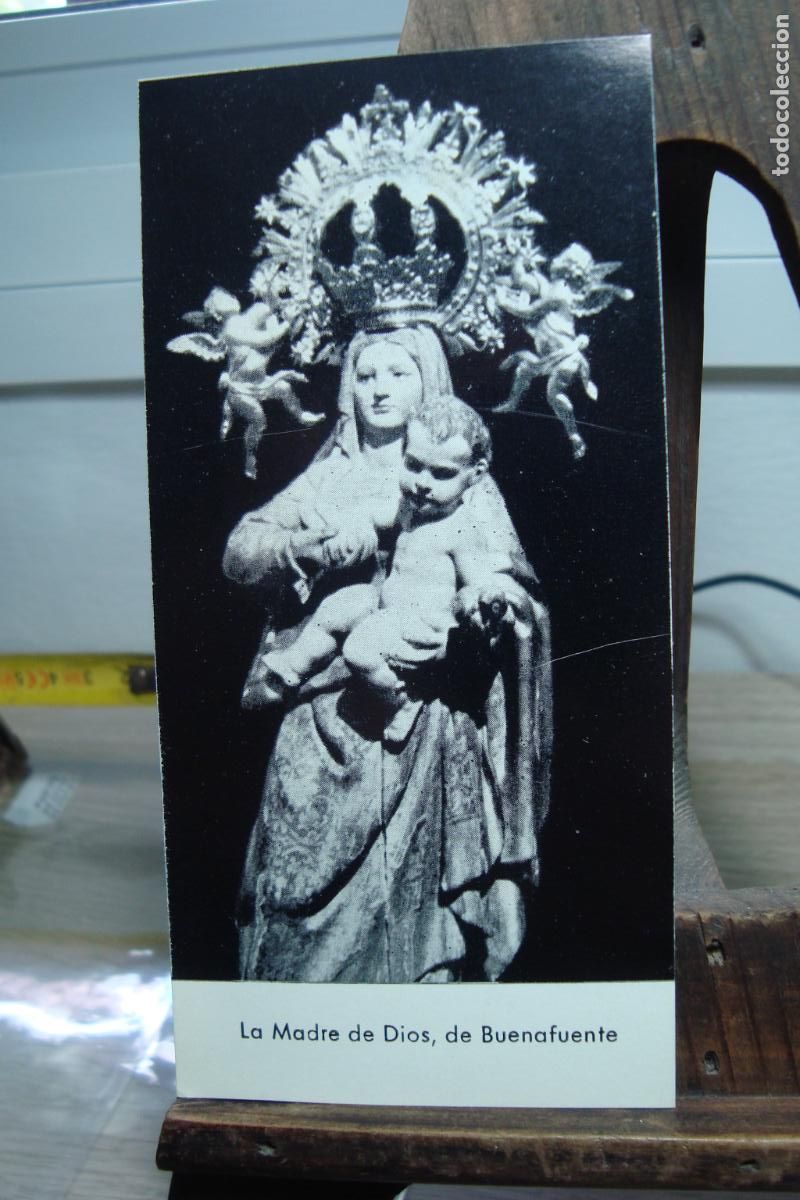 Postales: ANTIGUA ESTAMPA RELIGIOSA VIRGEN MADRE DIOS DE BUENAFUENTE DE LA SISTAL.