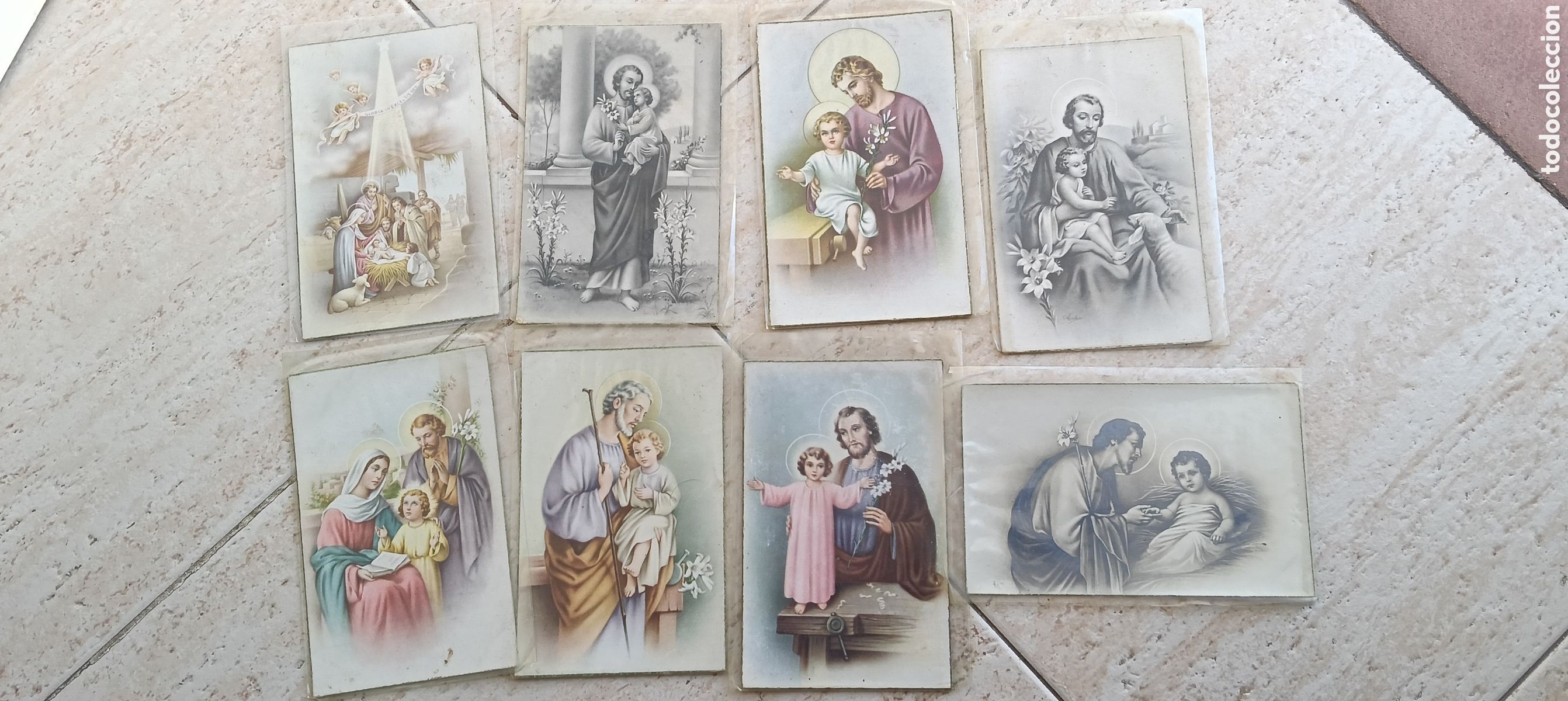 Postales: 8 postales a&ntilde;os 1946-1963,san Jos&eacute;, escritas, porte ordinario 2&euro;