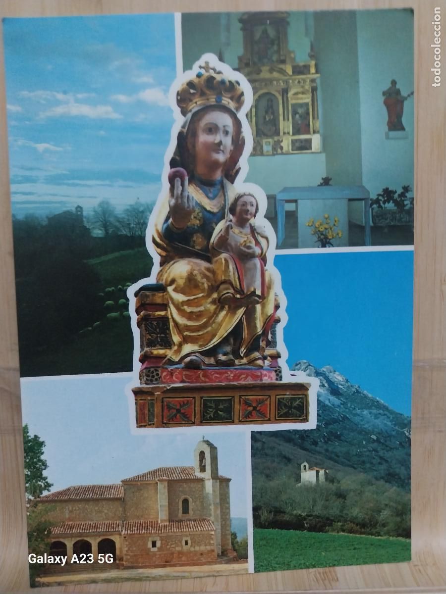 Postales: VIRGEN NTRA SRA DE OCON OKON VITORIA ARABA ED KEPA DEUNA BERNEDO LAGRAN SC ORIGINAL