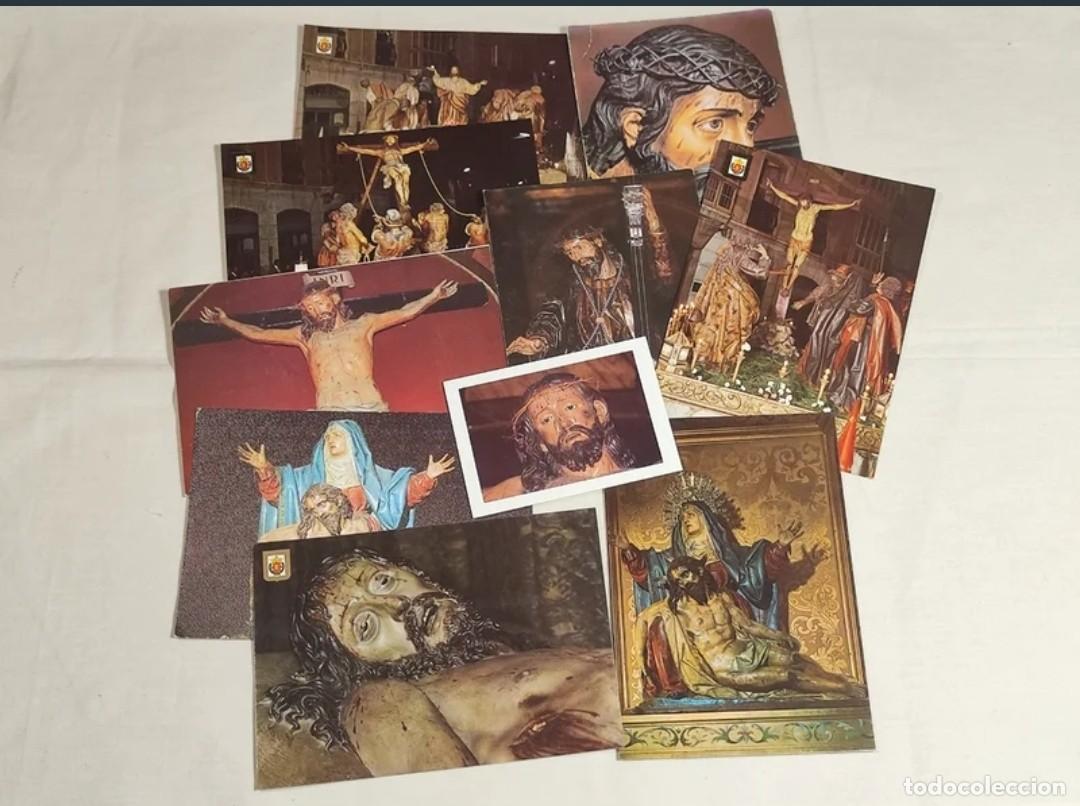 Postcards: Lote 10 Antiguas Tarjetas Cofrad&iacute;a Nuestra se&ntilde;ora de la Piedad, Jes&uacute;s Nazareno, Semana Santa...