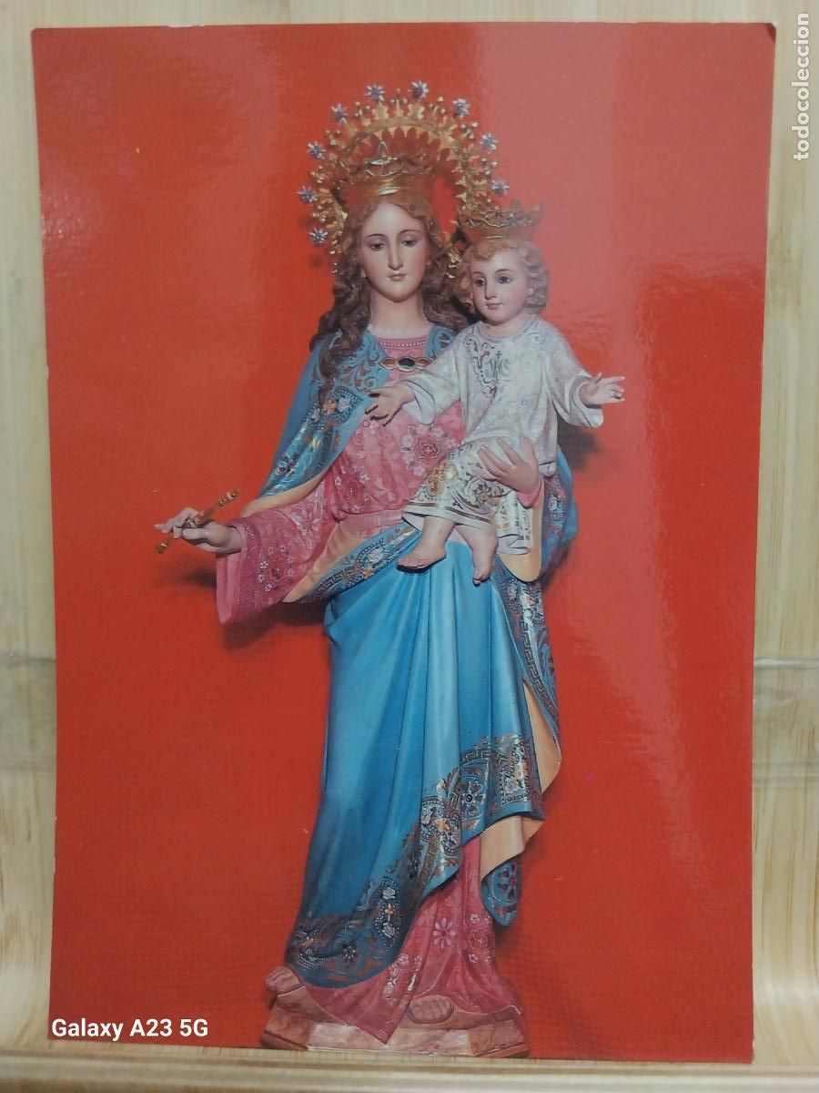 Postales: DAOIZ VIRGEN NTRA SRA MARIA AUXILIADORA ED C CATEQUISTA SALESIANA SC ORIGINAL