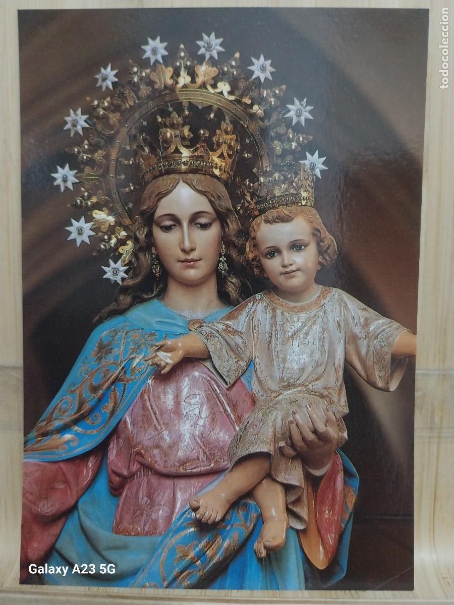 Postales: VILLENA VIRGEN NTRA SRA MARIA AUXILIADORA ALICANTE ED C CATEQUISTA SALESIANA SC ORIGINAL