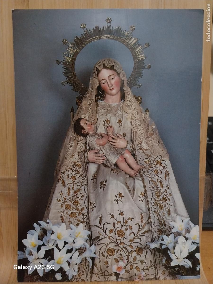 Postales: CAPUCHINOS VIRGEN NTRA SRA SANTA MARIA DIVINA PROVIDENCIA MADRID ED VITABELLA AVE SC ORIGINAL