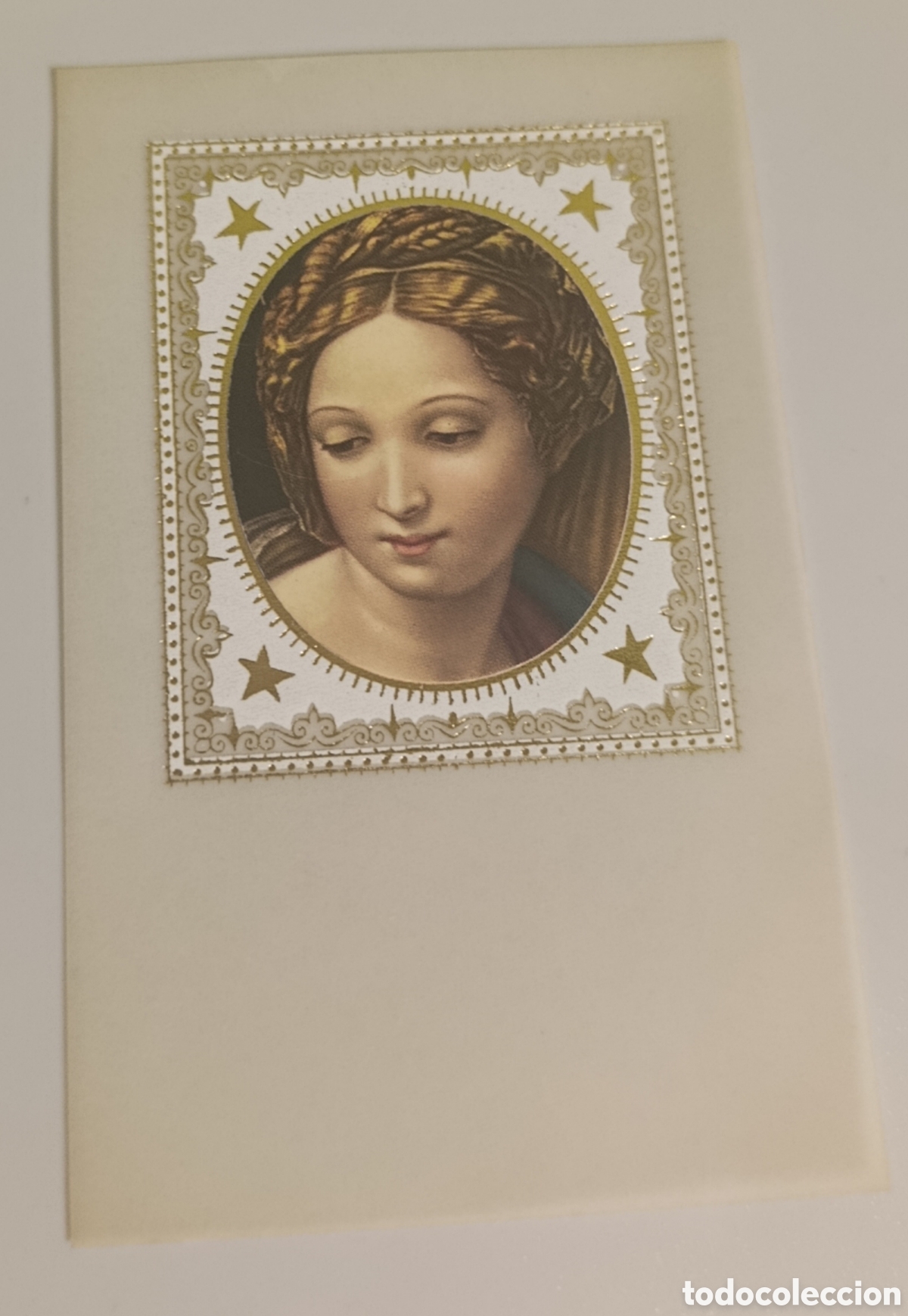 Cartes Postales: Estampa hojita para recuerdo en papel vegetal