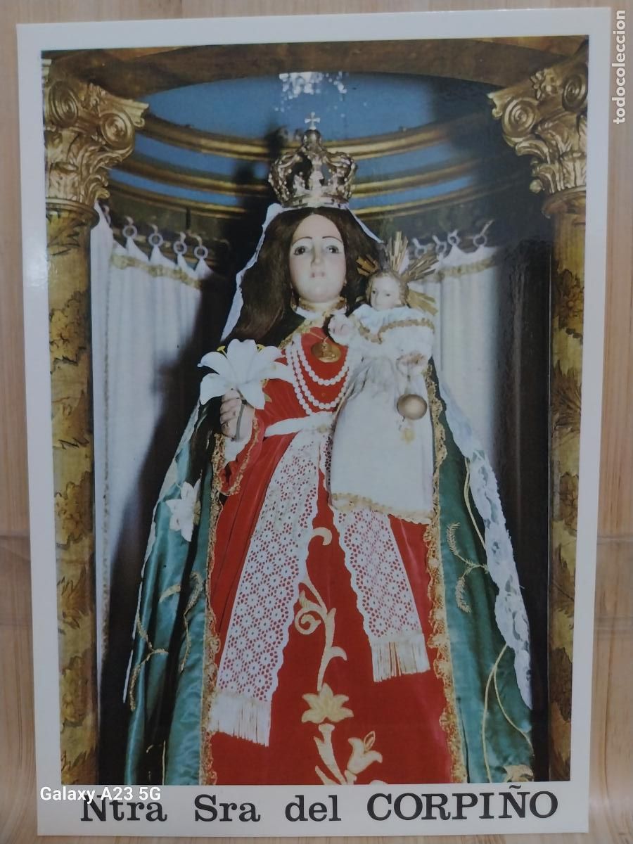 Postales: LALIN VIRGEN NTRA SRA DEL CORPI&Ntilde;O PONTEVEDRA ED FAMA 4106 SC ORIGINAL