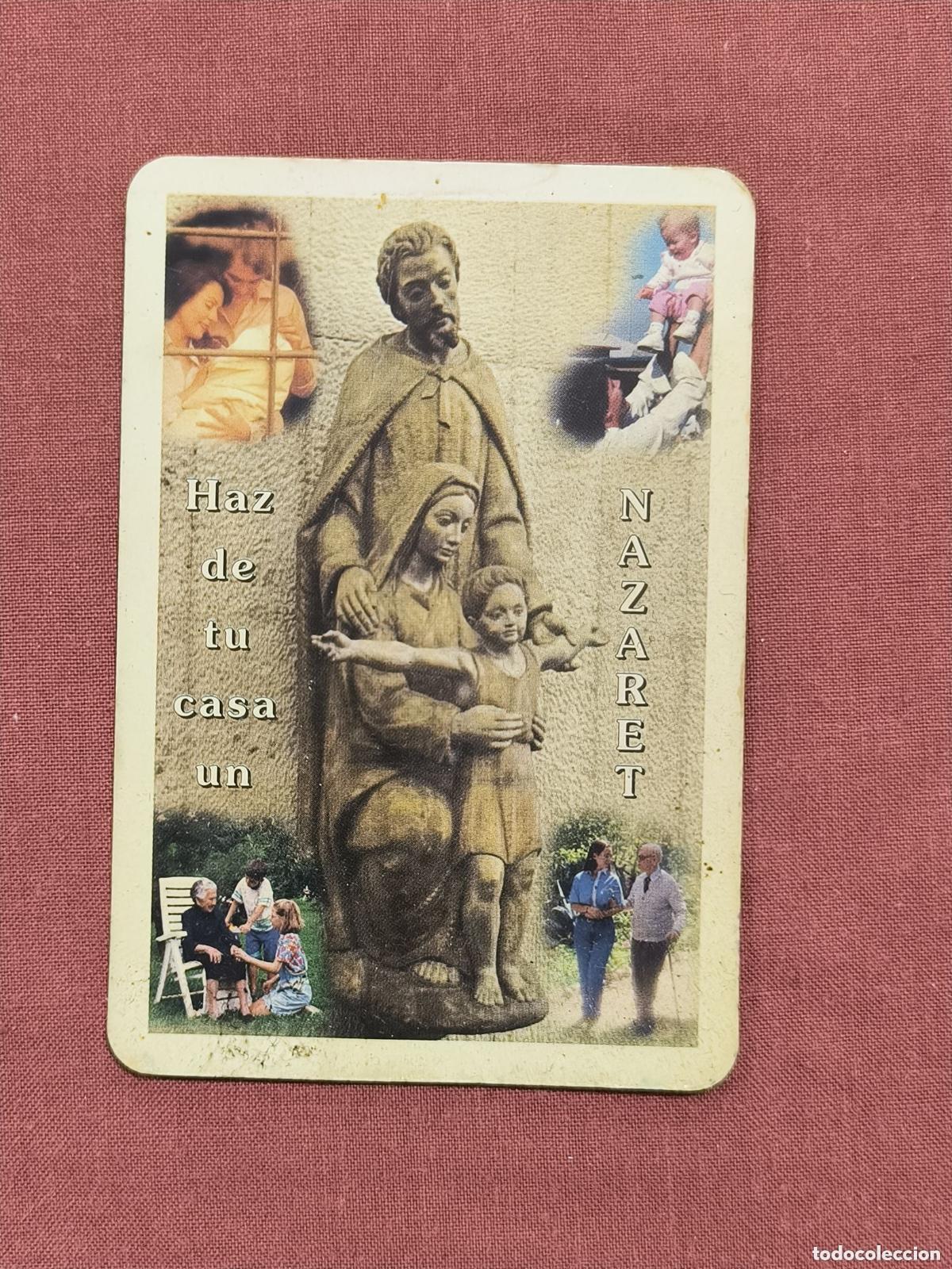 Postkarten: Estampa Calendario 2001 Sagrada Familia &ndash; Haz de Tu Casa un Nazaret Devocional