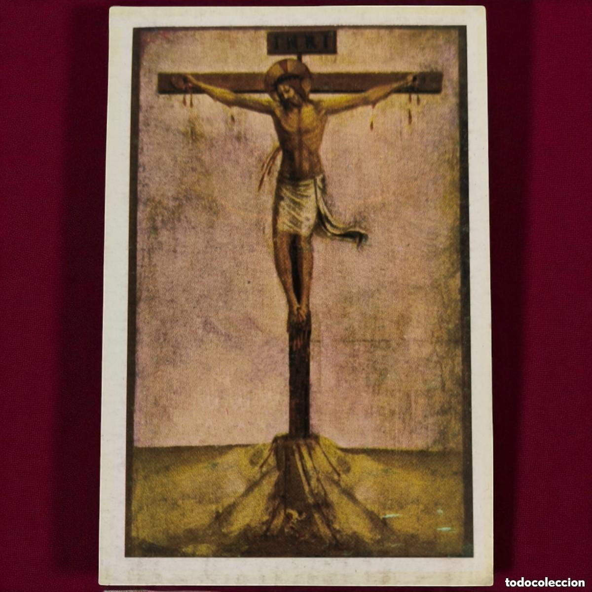 Postcards: ✝️ ESTAMPA RELIGIOSA &middot; CRISTO CRUCIFICADO &middot; ORACI&Oacute;N POR LOS SACERDOTES