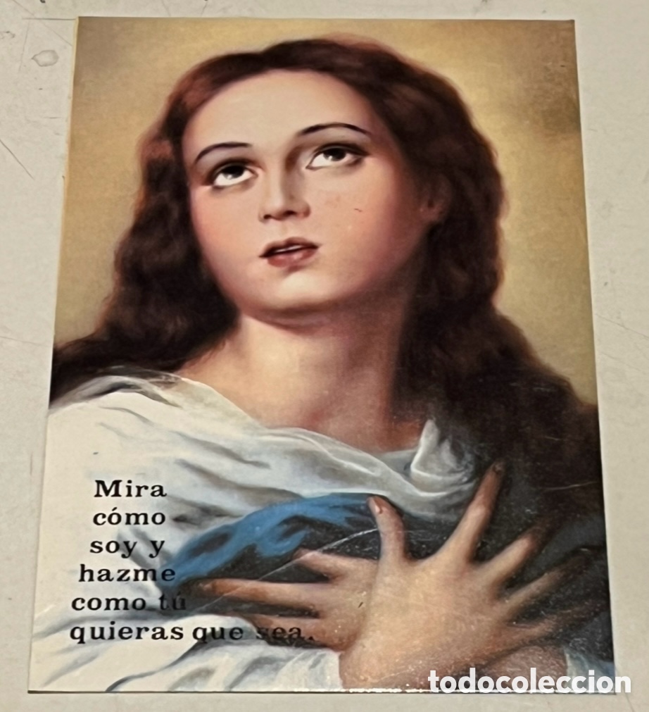 Postais: Estampa Religiosa. Hijas de Mar&iacute;a. Ribera De Molina. Murcia. 1992.