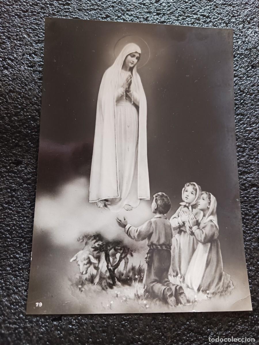 Postales: 79 fatima, nossa senhora, edizione milano, circulada 1962