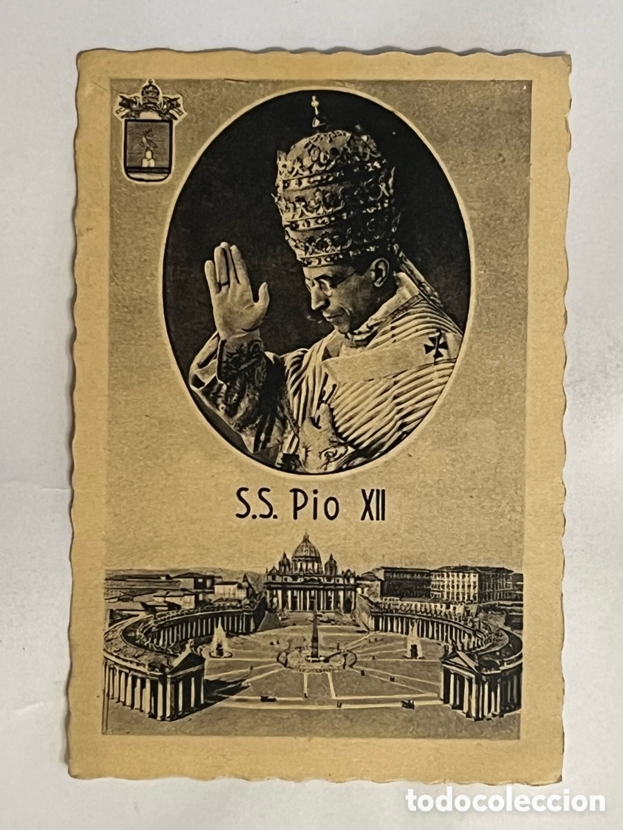 Postcards: Su Santidad Pio XII.. Estampa Religiosa Brunner & C.. Como.. Fol. G. Felici