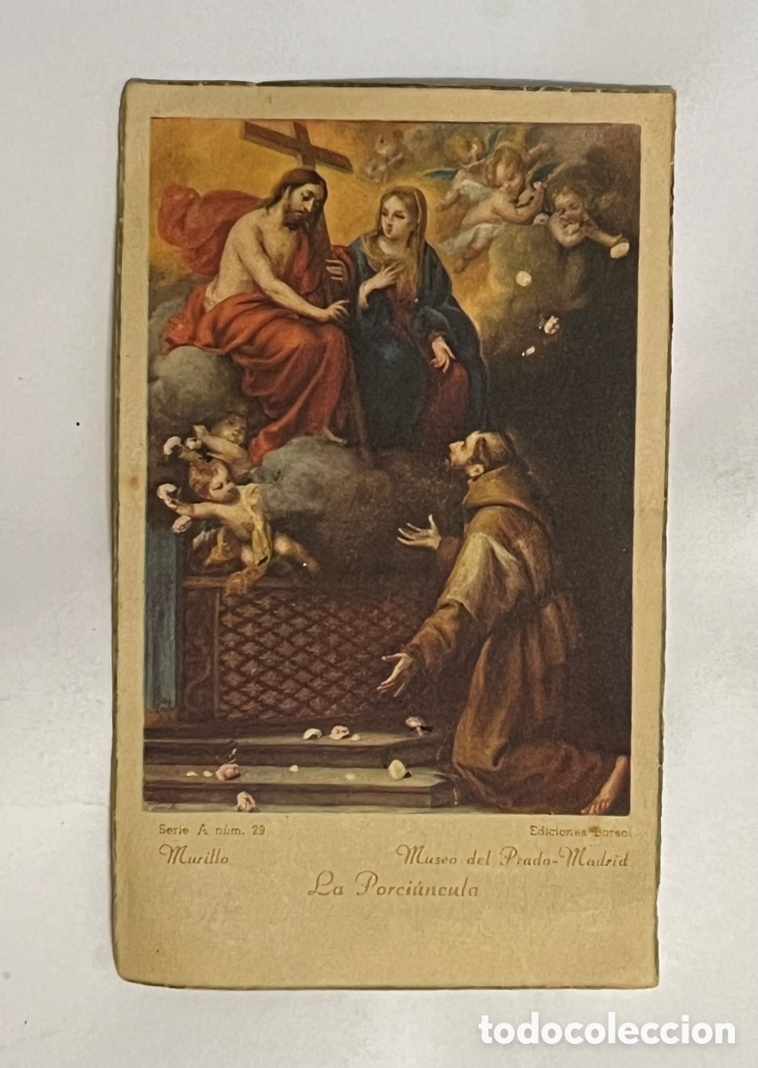 Postales: ORIHUELA. RECUERDO DE LA PROFESI&Oacute;N DE VOTOS SOLEMNES QUE Fr. Honorio de Orihuela (a.1945)