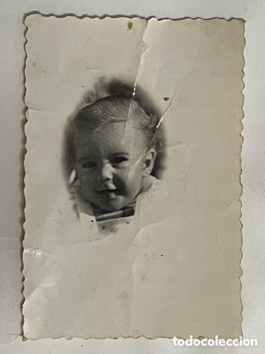Postkarten: ESQUELA FOTOGR&Aacute;FICA. Recuerdo del Ni&ntilde;o Antonio.. subi&oacute; al cielo (a.1944)