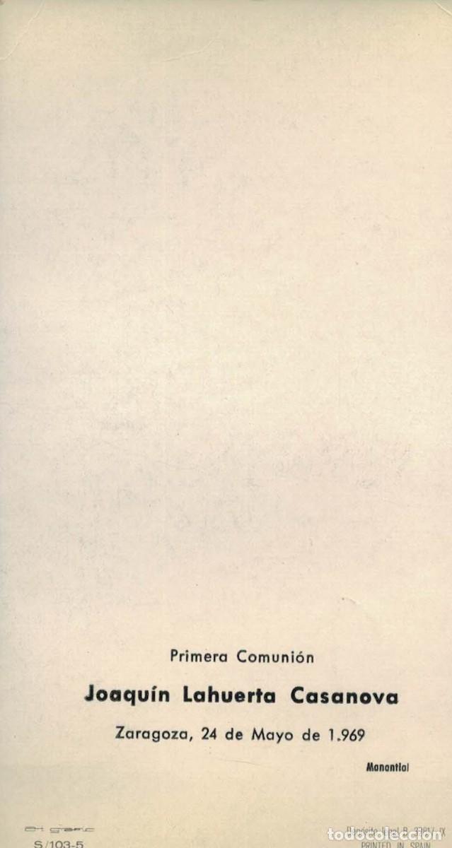 Postales: Recordatorio Primera Comuni&oacute;n - Foto 2