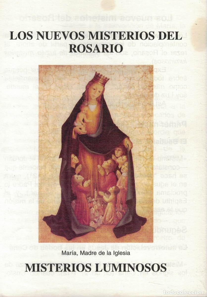Postkarten: D&iacute;ptico Los Nuevos Misterios del Rosario: Misterios Luminosos