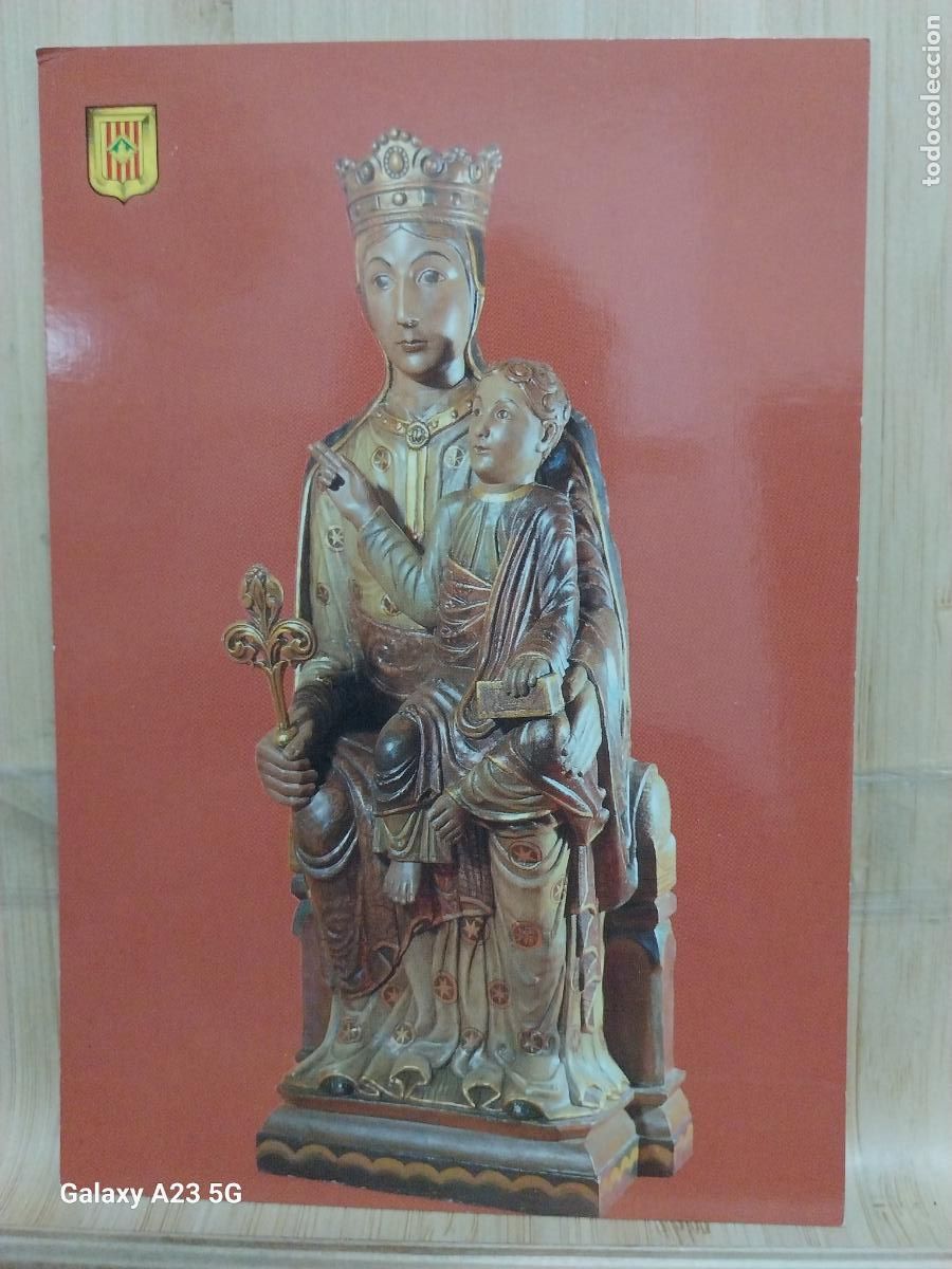 Postais: VIRGEN NTRA SRA SANTA MARIA D&acute;URGELL LERIDA ED FISA 37 SC ORIGINAL