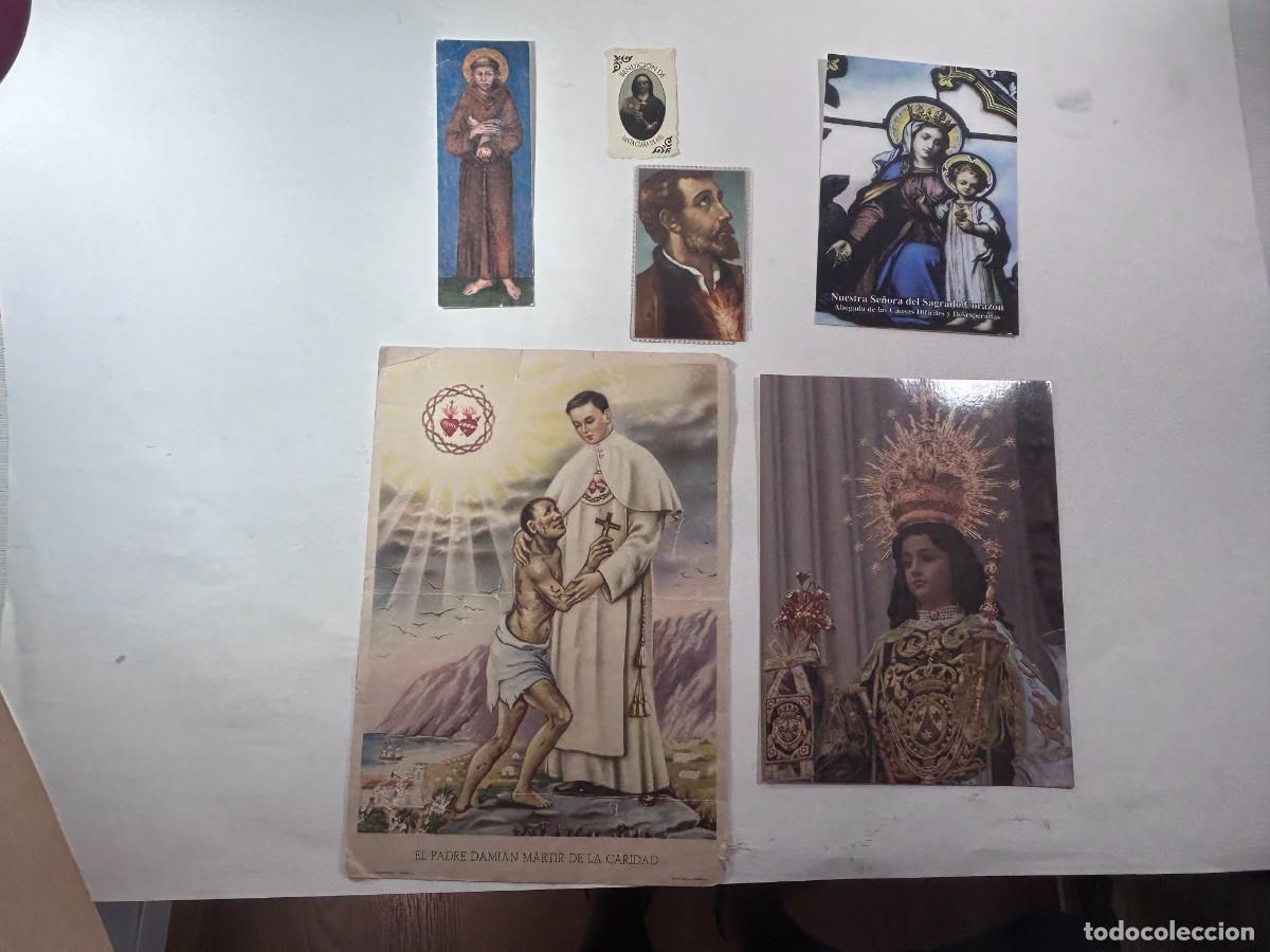 Postkarten: LOTE FOTOS IMAGENES SAN FRANCISCO JAVIER VIRGEN DEL CARMEN NTRA. SRA. SAGRADO CORAZON DE JESUS