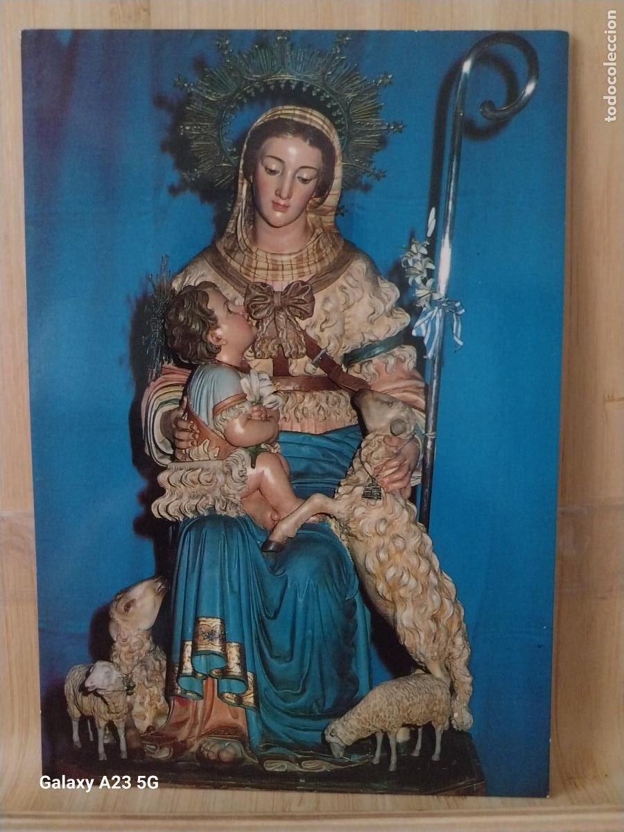 Cartes Postales: PP CAPUCHINOS VIRGEN NTRA SRA DIVINA PASTORA DE LAS ALMAS LEON ED VISTABELLA SC ORIGINAL