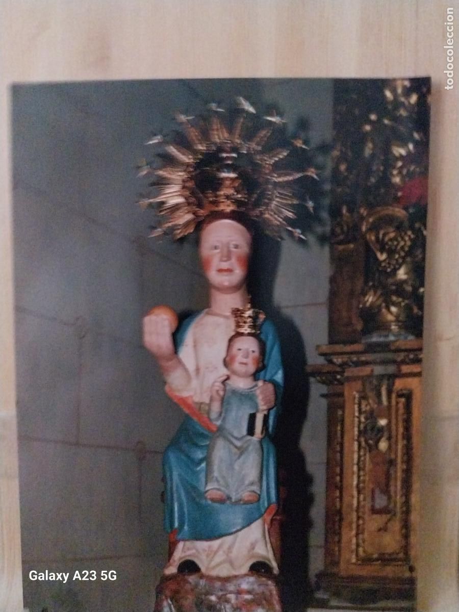 Cartes Postales: VALDERRABANO OYUELA TABA VIRGEN NTRA SRA RABANILLO PALENCIA FOTO PARTICULAR TAMA&Ntilde;O POSTAL VINTAGE