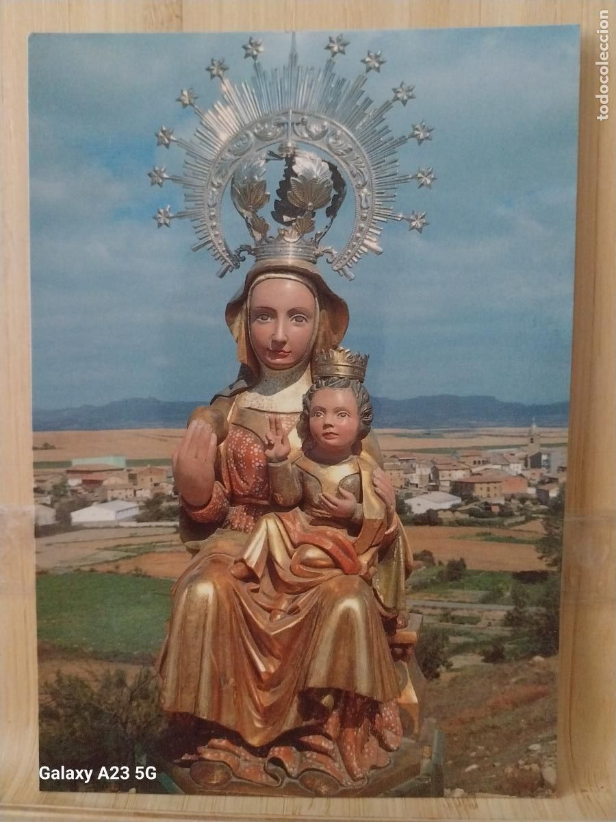 Postkarten: RODEZNO VIRGEN NTRA SRA DE OLARTIA RIOJA ED G QUINTANA A&Ntilde;O 1988