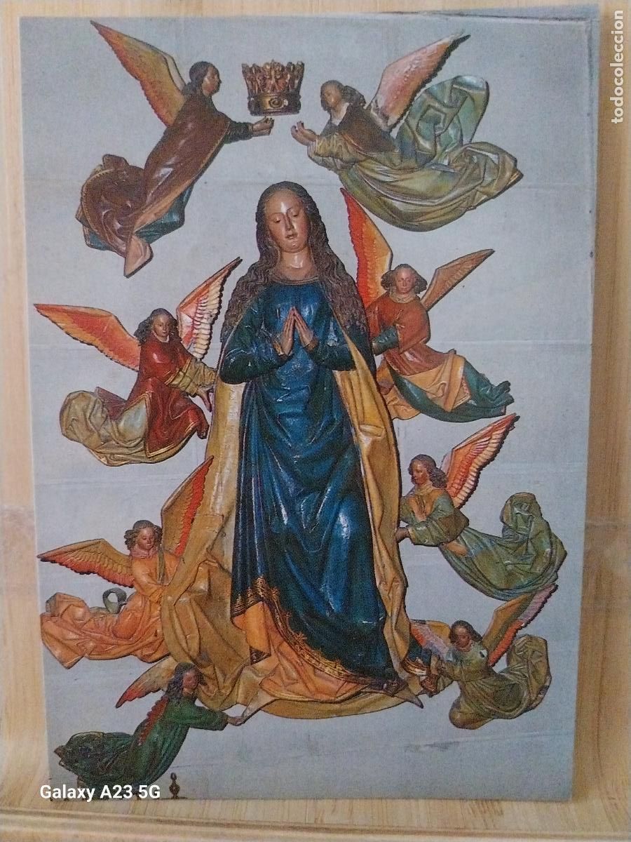 Postcards: LOGRO&Ntilde;O SANTA MARIA LA REDONDA ASUNCION CORONACION MARIA LA RIOJA ED CALPE&Ntilde;A 7475 SC ORIGINAL