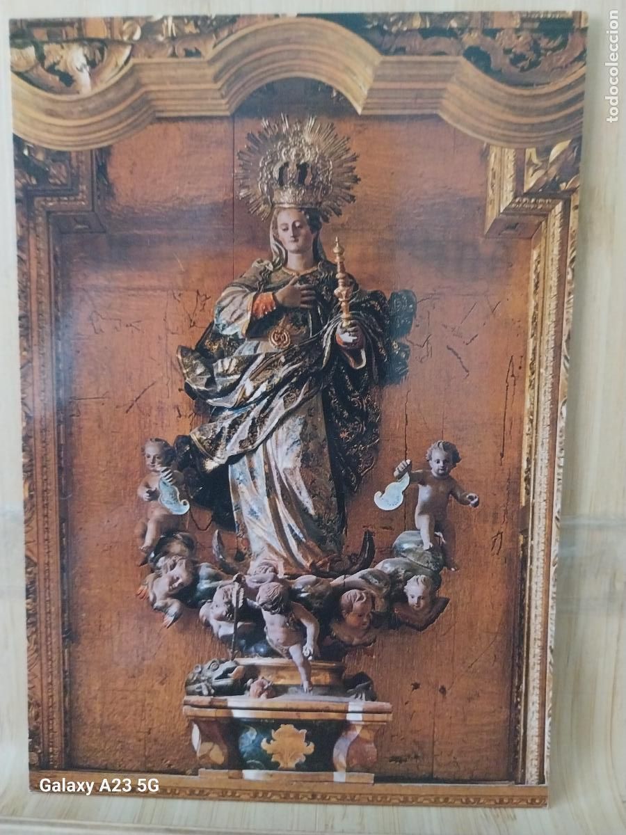 Postcards: SAN MILLAN DE LA COGOLLA VIRGEN NTRA SRA REINA DE LOS ANGELES RIOJA TARJETA TAMA&Ntilde;O POSTAL