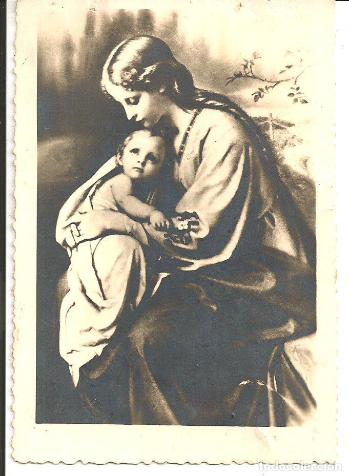 Postais: ESTAMPA LA VIRGEN Y EL NI&Ntilde;O JES&Uacute;S - A&Ntilde;O 1954