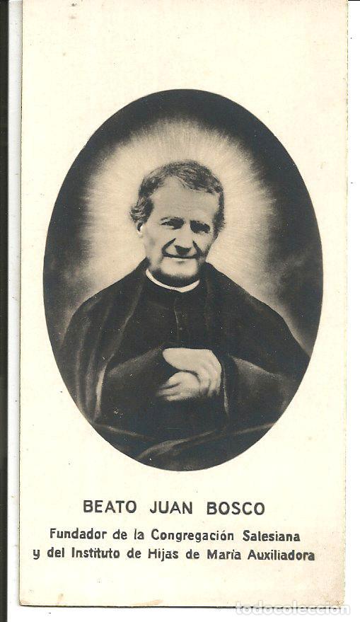Postais: ESTAMPA BEATO JUAN BOSCO, FUNDADOR CONGREGACI&Oacute;N SALESIANA